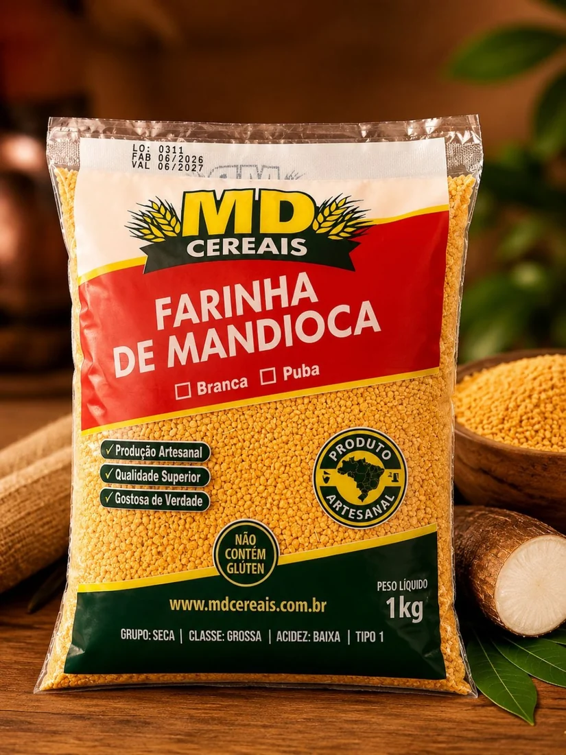 Farinha de Mandioca Amarela